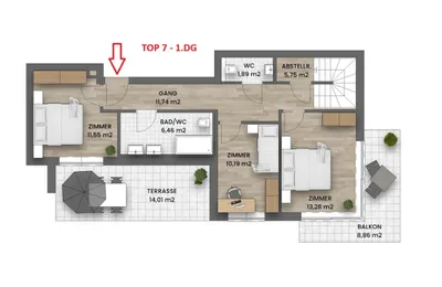 4-Zimmer-Wohnung kaufen in Wien – 113,29 m², € 1.099.000 – Bild 4 von 25