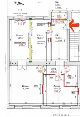 3-Zimmer-Wohnung mieten in Wien – 98 m², € 2.270 – Bild 12 von 12