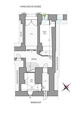 2-Zimmer-Immobilie mieten in Graz – 45,91 m², € 972 – Bild 2 von 4