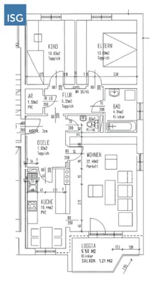 3-Zimmer-Wohnung mieten in Schärding – 77,99 m², € 768 – Bild 3 von 3
