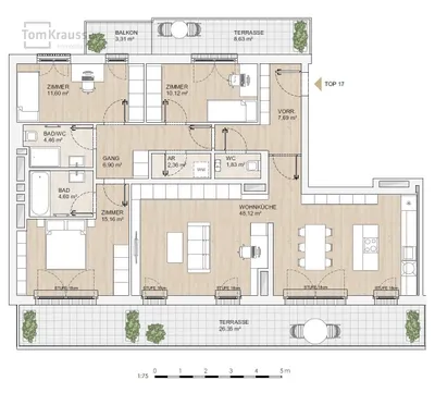 4-Zimmer-Wohnung kaufen in Wien – 112,84 m² – Bild 14 von 16