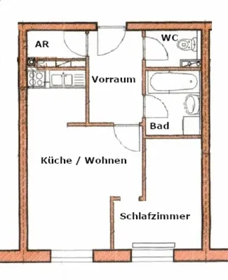 2-Zimmer-Wohnung mieten in Wels – 38,63 m², € 497 – Bild 11 von 11