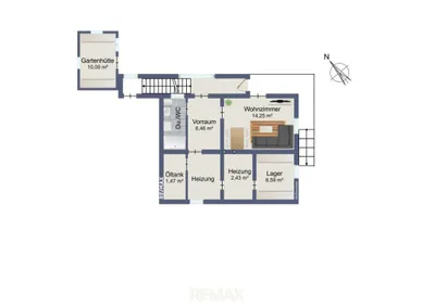 5-Zimmer-Haus kaufen in Weiz – 135 m², € 159.000 – Bild 17 von 17