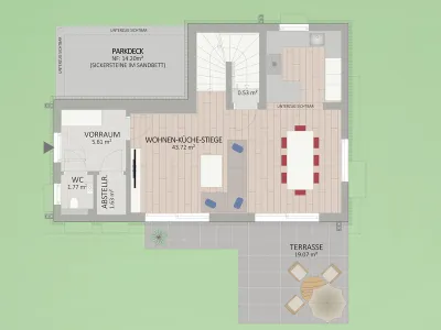 5-Zimmer-Haus kaufen in Wien – 169,67 m², € 1.297.900 – Bild 2 von 7