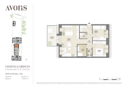 3-Zimmer-Wohnung kaufen in Wien – 86 m², € 599.000 – Bild 29 von 30