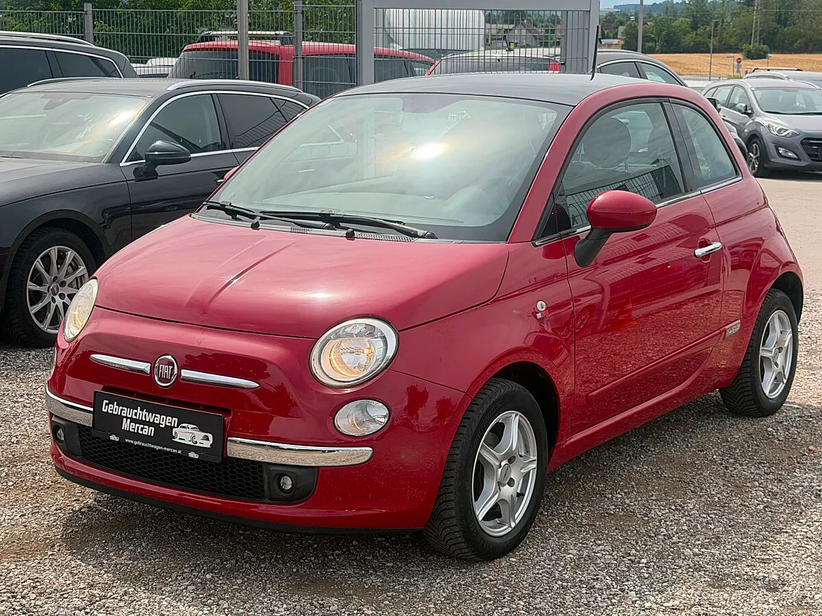 Fiat 500 1,2 Matt Black
