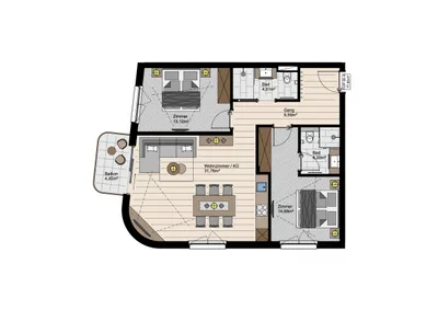 3-Zimmer-Wohnung kaufen in Schwaz – 77,83 m², € 530.000 – Bild 24 von 25