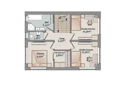 5-Zimmer-Haus kaufen in Oberpullendorf – 105,9 m², € 329.000 – Bild 5 von 8