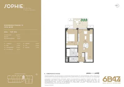2-Zimmer-Wohnung kaufen in Wien – 45,28 m², € 487.500 – Bild 13 von 13