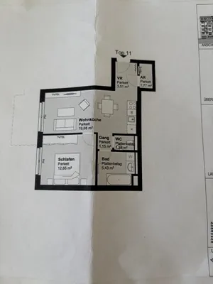 Suche Nachmieter für 2 Zimmerwohnung 44m² (nähe Spitz)