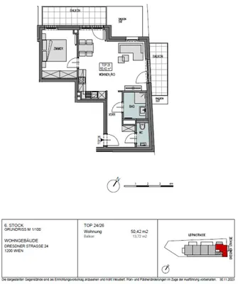 2-Zimmer-Wohnung mieten in Wien – 50,42 m², € 1.199 – Bild 16 von 16