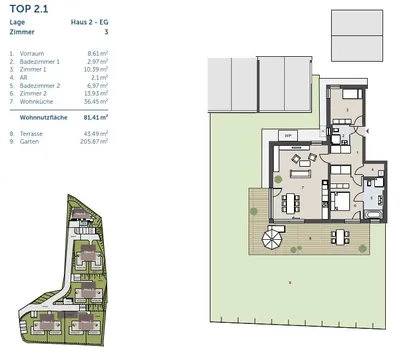 3-Zimmer-Wohnung kaufen in Vöcklabruck – 81,41 m², € 829.167 – Bild 16 von 16