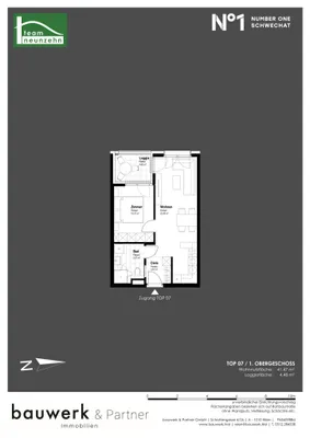 Immobilie kaufen in Bruck an der Leitha – 41,47 m², € 194.400 – Bild 15 von 15