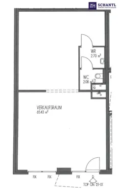 1-Zimmer-Gewerbeimmobilie mieten in Wien – 70 m², € 1.738 – Bild 7 von 7