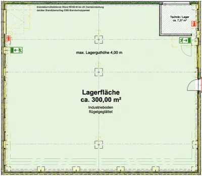 Gewerbeimmobilie mieten in Baden – 300 m², € 2.205 – Bild 7 von 7
