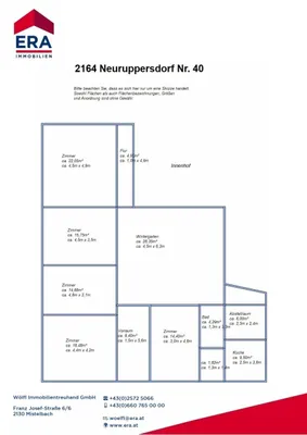 4-Zimmer-Haus kaufen in Mistelbach – 150 m², € 127.000 – Bild 19 von 20