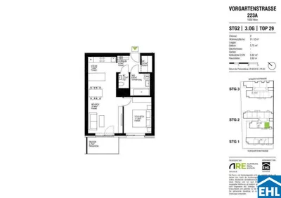 2-Zimmer-Wohnung mieten in Wien – 50,52 m², € 1.040 – Bild 15 von 15