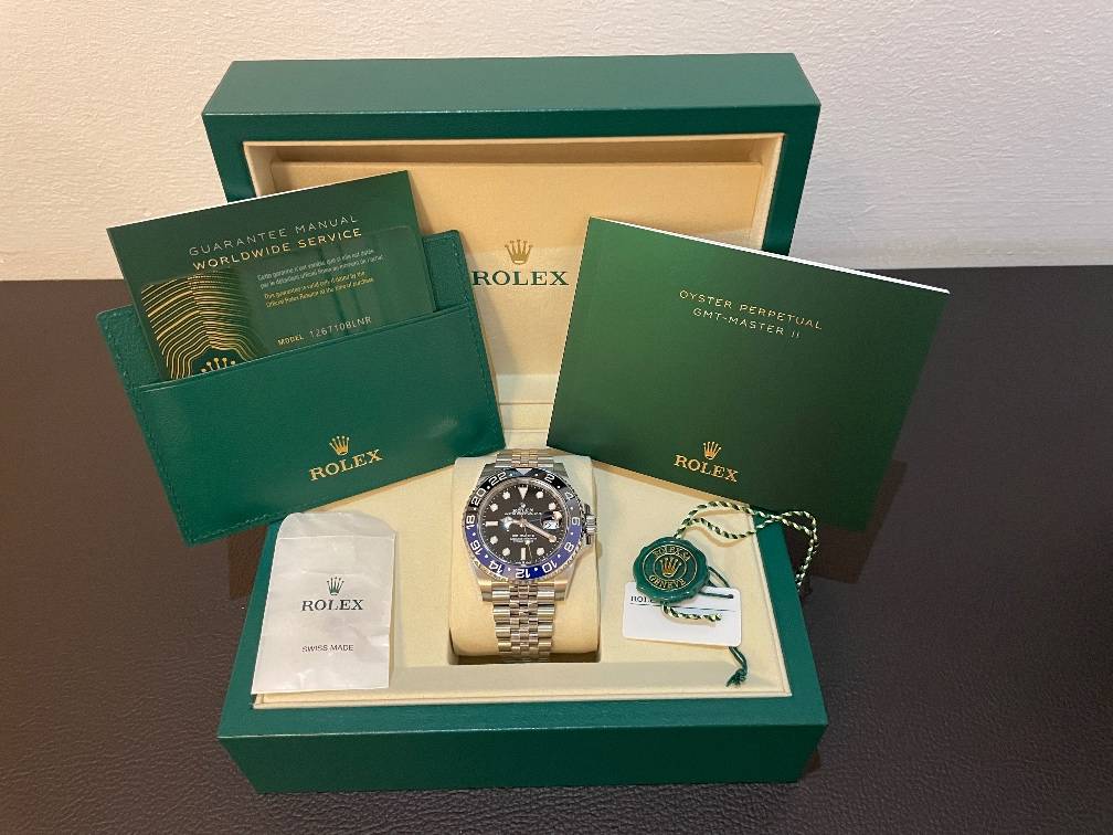Rolex GMT-Master II "Batgirl" - Ref. 126710BLNR - Full Set aus 2026