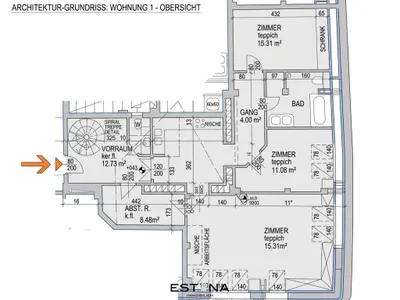 3-Zimmer-Wohnung mieten in Wien – 126 m², € 1.999 – Bild 12 von 12