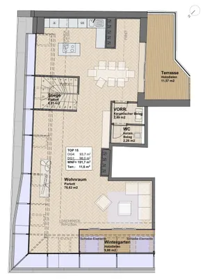 5-Zimmer-Wohnung kaufen in Wien – 192 m², € 1.499.000 – Bild 10 von 10