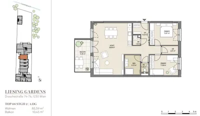 4-Zimmer-Wohnung kaufen in Wien – 85,49 m², € 579.000 – Bild 21 von 26