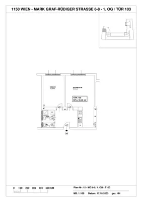 2-Zimmer-Wohnung mieten in Wien – 55,48 m², € 1.014 – Bild 23 von 23