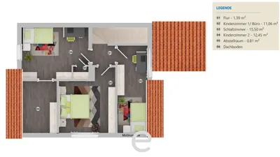 4-Zimmer-Haus kaufen in Wels – 97 m², € 379.000 – Bild 21 von 22