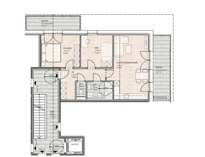 3-Zimmer-Wohnung kaufen in Zell am See – 69,92 m², € 468.000 – Bild 2 von 3