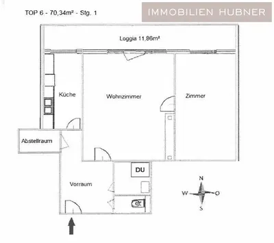 2-Zimmer-Wohnung kaufen in Wien – 71 m², € 199.950 – Bild 11 von 13