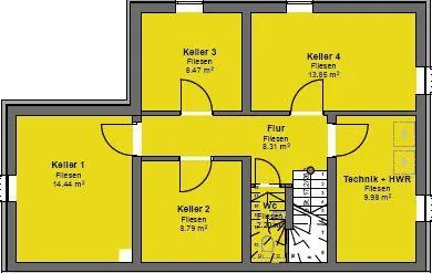 6-Zimmer-Haus kaufen in Korneuburg – 131,36 m², € 488.950 – Bild 9 von 14