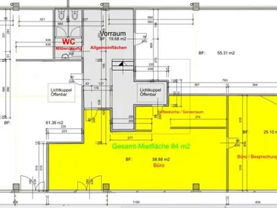 2-Zimmer-Gewerbeimmobilie mieten in Ried im Innkreis – 84 m², € 490 – Bild 9 von 9