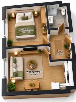 2-Zimmer-Wohnung kaufen in Bruck-Mürzzuschlag – 36 m², € 79.000 – Bild 11 von 11