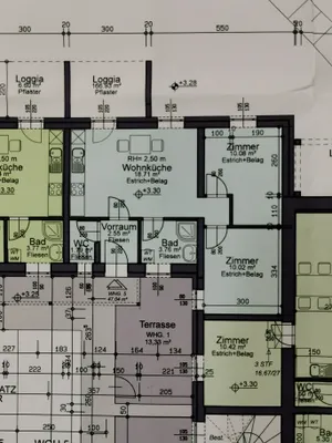 2-Zimmer-Wohnung mieten in Krems Land – 54 m², € 601 – Bild 2 von 2