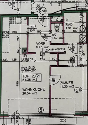 2-Zimmer-Wohnung kaufen in Wien – 54,35 m², € 269.000 – Bild 10 von 10