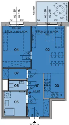 2-Zimmer-Wohnung kaufen in Wien – 47,45 m², € 294.100 – Bild 10 von 11