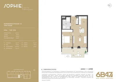 2-Zimmer-Wohnung kaufen in Wien – 46,25 m², € 521.700 – Bild 13 von 13