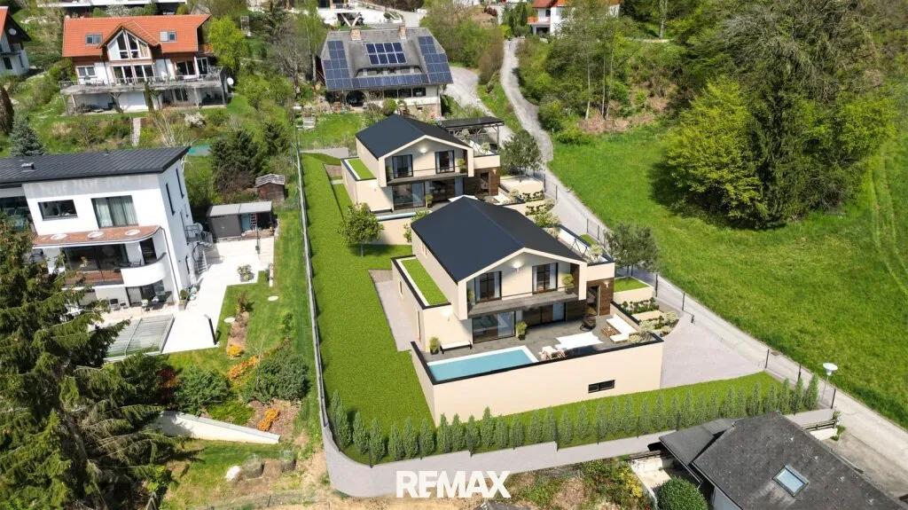 Ihr Traumhaus ist schon geplant - Sonniges Grundstück mit genehmigtem Luxusprojekt - Ansicht 2