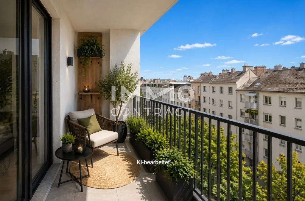 Dachgeschoss-Vorsorgewohnung mit Westbalkon - Nähe Schönbrunn - Ansicht 2