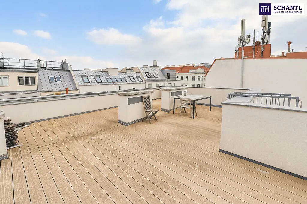 Loft über den Dächern Wiens - Design, Ruhe und spektakuläre Terrassenflächen – pohled 3