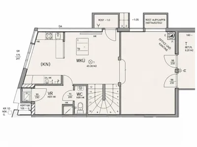 5-Zimmer-Wohnung mieten in Wien – 123,92 m², € 2.820 – Bild 28 von 30