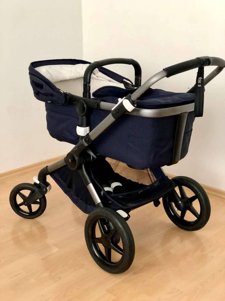 Bugaboo Fox 3 Kinderwagen - Wanne, Sitz & Babyschalen-Adapter,  390,-  (1060 Wien) - willhaben