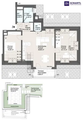 3-Zimmer-Wohnung kaufen in Wien – 102,93 m², € 629.730 – Bild 4 von 12