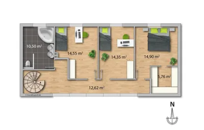 5-Zimmer-Haus kaufen in Innsbruck-Land – 134,27 m², € 539.000 – Bild 5 von 6