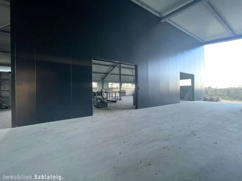 ENERGIEEFFIZIENTE GEWERBEHALLE MIT PV- flexibel und perfekt angebunden! - Ansicht 2