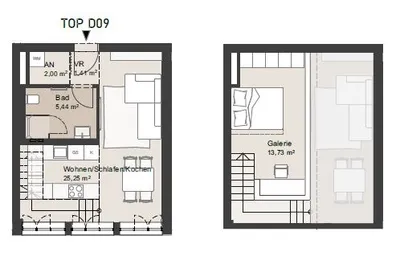 1-Zimmer-Immobilie kaufen in Salzburg Stadt – 47,83 m², € 479.259 – Bild 5 von 5