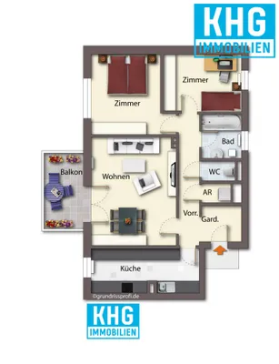 3-Zimmer-Wohnung kaufen in Tulln – 76,72 m², € 197.000 – Bild 13 von 16