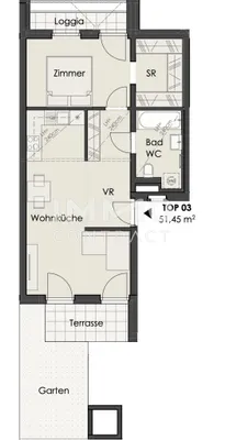 3-Zimmer-Wohnung kaufen in Wien – 51,45 m², € 399.000 – Bild 9 von 10