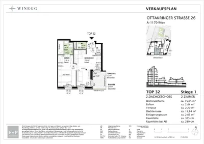 Immobilie kaufen in Wien – 35,05 m², € 359.500 – Bild 7 von 8