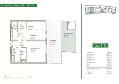 3-Zimmer-Gewerbeimmobilie kaufen in Wien – 77,85 m², € 439.000 – Bild 14 von 14