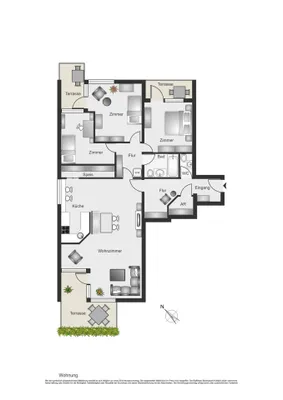 4-Zimmer-Wohnung kaufen in Kufstein – 120 m², € 495.000 – Bild 11 von 13